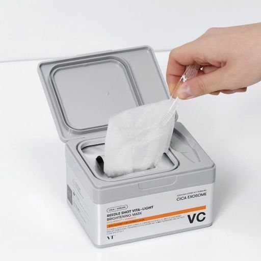 Набір тканинних масок зі спікулами та вітамінним комплексом VT Cosmetics Reedle Shot Vita-Light Brightening Mask M239409 фото