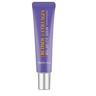 Сыворотка-роллер для кожи с ретинолом и коллагеном FarmStay Retinol & Collagen Rolling Eye Serum M237311 фото