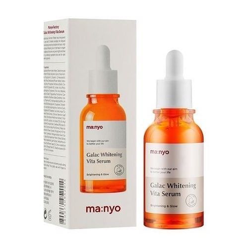 Сироватка освітлююча з галактомісісом і вітамінами Manyo Galac Whitening Vita Serum M007402 фото