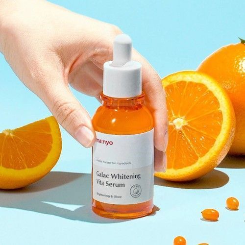 Сироватка освітлююча з галактомісісом і вітамінами Manyo Galac Whitening Vita Serum M007402 фото