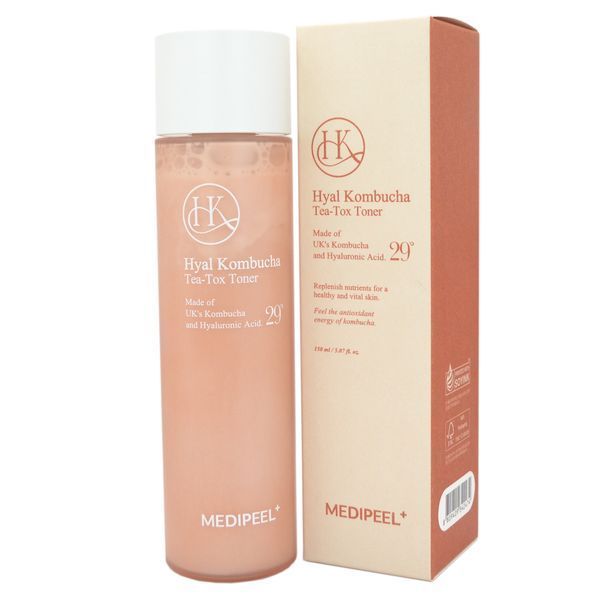 Увлажняющий тоник с комбучей и гиалуроновой кислотой Medipeel Hyal Kombucha Tea-Tox Toner 4634 фото