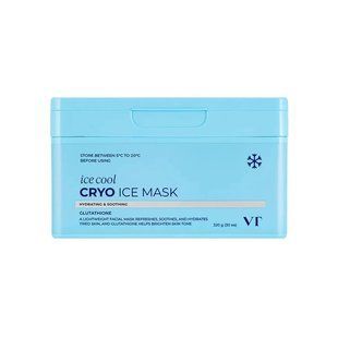 Набір охолоджуючих тканинних масок з глутатіоном VT Cosmetics Ice Cool Cryo Ice Mask M239411 фото