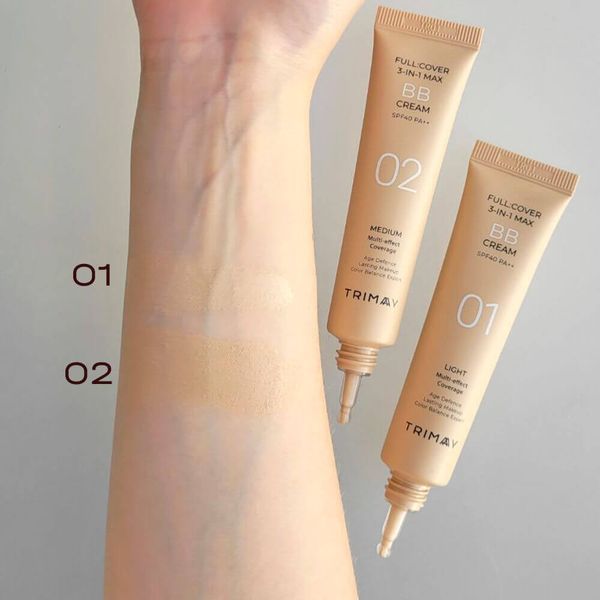 Легкий BB-крем Trimay Full Cover 3-in-1 Max BB Cream SPF40 PA++ M237462 фото