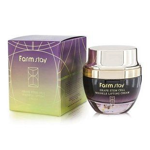Лифтинг-крем для лица FARMSTAY GRAPE STEM CELL WRINKLE LIFTING CREAM M237313 фото