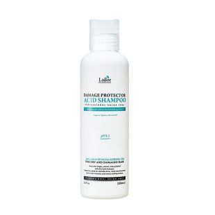Безлужний шампунь для пошкодженого волосся з pH 4.5 Lador Damage Protector Acid Shampoo 641 фото