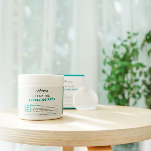 Пілінг педи очищаючі з кислотами Isntree Clear Skin AB Peeling Pads M238943 фото