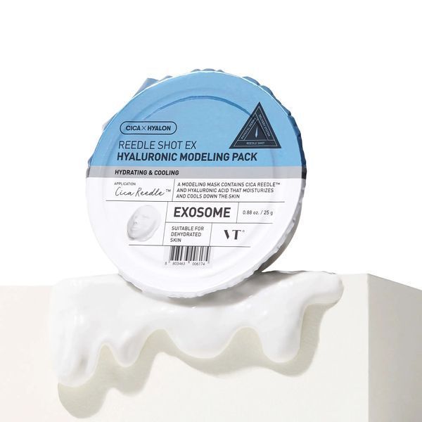 Моделювальна маска для обличчя з гіалуроновою кислотою VT Cosmetics Reedle Shot EX Hyaluronic Modeling Pack M007655 фото