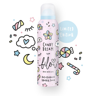 Пінка для душу з ароматом солодких цукерок BILOU Candy Dream 4758 фото