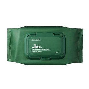 Серветки для зняття макіяжу з центелою VT Cosmetics Cica Mild Cleansing Tissue M239415 фото