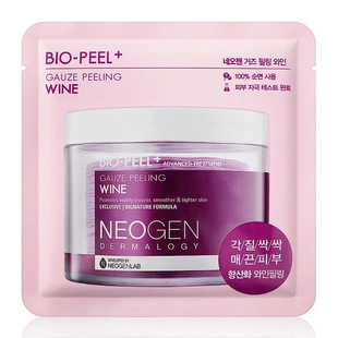 Тришарові пілінгові диски з винним екстрактом Neogen Dermalogy Bio Peel Gauze Peeling Wine M007608 фото