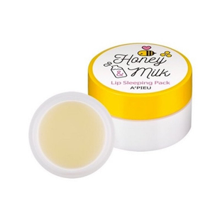 Молочно-медовая ночная маска для губ A'PIEU Honet ＆ Milk Lip Sleeping Pack 2427 фото