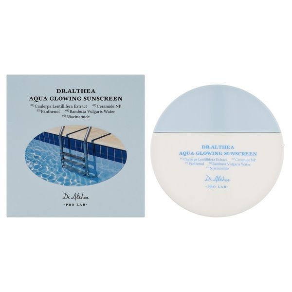 Солнцезащитный крем Dr.Althea Aqua Glowing Sunscreen SPF 50+ PA++++ M239451 фото