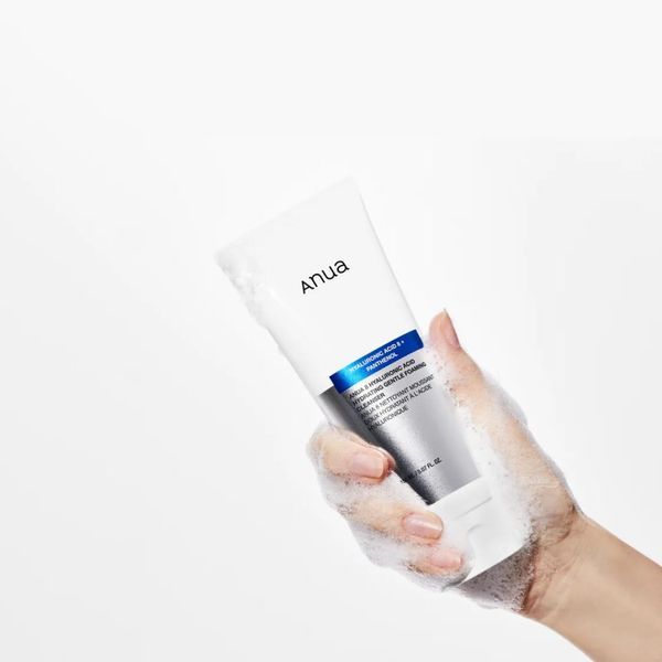 Мягкая пенка для умывания Anua Anua 8 Hyaluronic Acid Hydrating Gentle Foaming Cleanser ANU028 фото