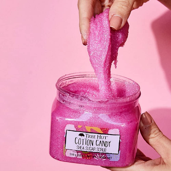 Скраб для тела "Сахарная Вата" TREE HUT Cotton Candy Sugar Scrub 4395 фото