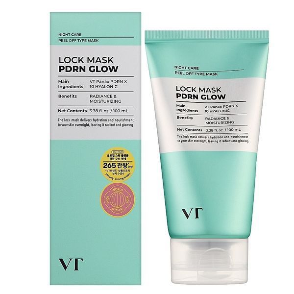 Увлажняющая маска-плёнка с PDRN для сияния кожи VT Cosmetics PDRN Glow Lock Mask M239622 фото