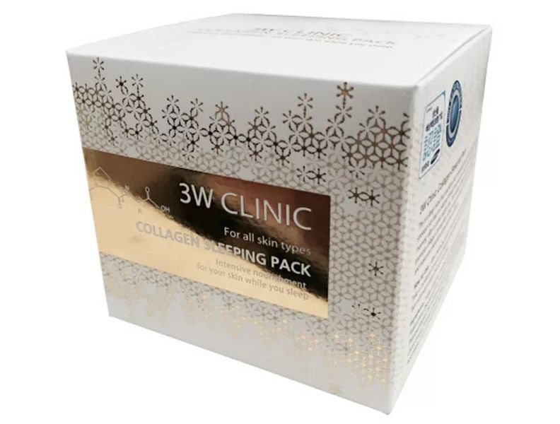 Укрепляющая ночная маска для лица с коллагеном 3W Clinic Collagen Sleeping Pack BC-00001175 фото