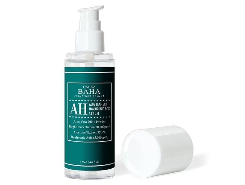 Концентрированная сыворотка для лица с алоэ вера Cos De BAHA AH Aloe Leaf Ext Hyaluronic Acid Serum BC-00001723 фото