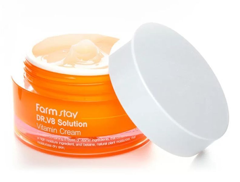 Витаминный крем для лица от морщин FarmStay DR.V8 Solution Vitamin Cream BC-00002110 фото
