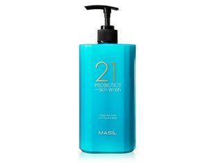 Очищающий гель для душа и умывания с пробиотиками Masil 21 Probiotics Skin Wash BC-00001917 фото