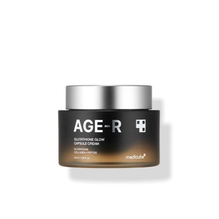 Антивіковий крем на основі глютатіона, колагену і пептидів MEDICUBE AGE-R GLUTATHIONE GLOW CAPSULE CREAM MDC002 фото