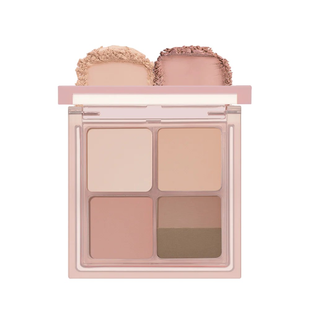 Палитра теней в базовых оттенках PERIPERA INK POCKET SHADOW PALETTE #004 YOU KNOW WHAT MUTE IS PRP080 фото
