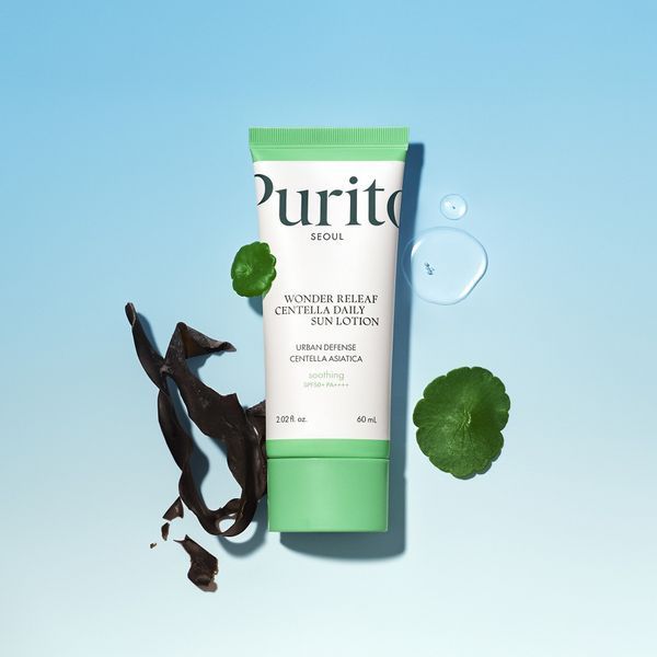 Сонцезахисний лосьйон для обличчя Purito Seoul Wonder Releaf Centella Daily Sun Lotion SPF50+ PA++++ M239204 фото