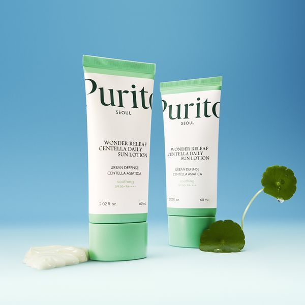 Сонцезахисний лосьйон для обличчя Purito Seoul Wonder Releaf Centella Daily Sun Lotion SPF50+ PA++++ M239204 фото