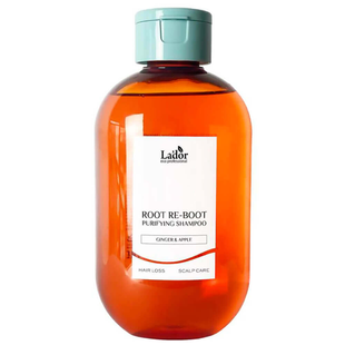 Шампунь проти випадіння волосся для чутливої ​​шкіри "Ginger & Apple" La'dor Root Re-Boot Purifying Shampoo 4649 фото