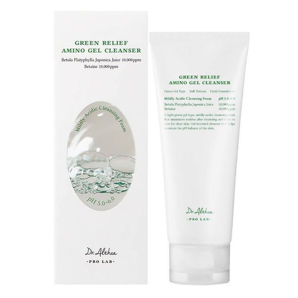 Нежный гель для умывания Dr.Althea Green Relief Amino Gel Cleanser M239425 фото