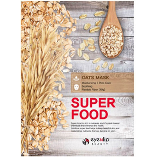 Листовая маска для чувствительной кожи EYENLIP SUPER FOOD OATS MASK 4919 фото