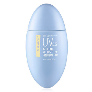 Легкий сонцезахисний крем SUR.MEDIC Azulene Mild 5.5 UV Protect Sun SPF50+ PA++++ 3787 фото