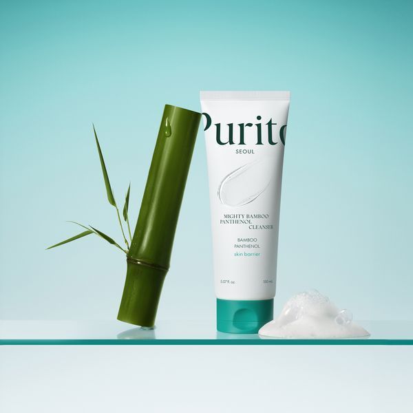 Гель для вмивання з екстрактом бамбука та пантенолом Purito Seoul Mighty Bamboo Panthenol Cleanser M239183 фото
