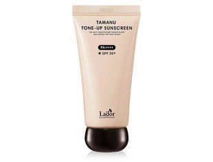 Солнцезащитный крем для ровного тона кожи Lador Tamanu Tone-up Sunscreen SPF 50+ PA++++ M237380 фото