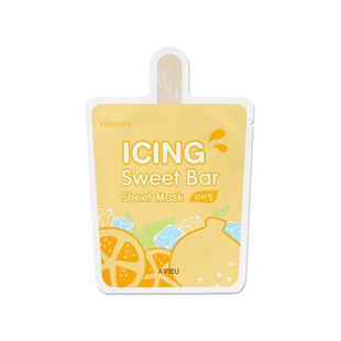 Освітлювальна тканинна маска з екстрактом мандарину A'PIEU ICING SWEET BAR SHEET MASK 4796 фото