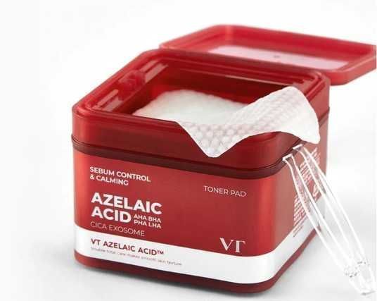 Тонер-пэды с азелаиновой кислотой VT Cosmetics Azelaic Acid Toner Pad M239631 фото