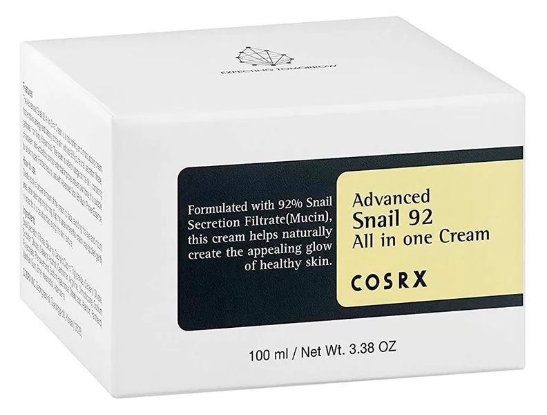 Універсальний крем для обличчя з екстрактом равлика Cosrx Advanced Snail 92 All In One Cream BC-00000211 фото