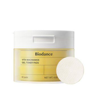 Гелевые тонер-пады для ровного тона BIODANCE Vita Niacinamide Gel Toner Pad M007472 фото