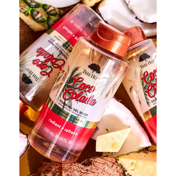 Гель для душа "Коко Колада" TREE HUT Coco Colada Foaming Gel Wash 4578 фото