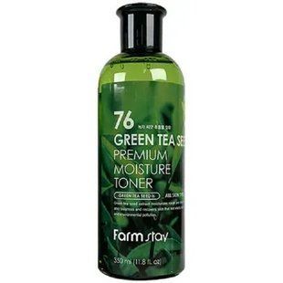 Тонер для лица с семенами зеленого чая FARMSTAY 76 GREEN TEA SEED PREMIUM MOISTURE TONER M237332 фото