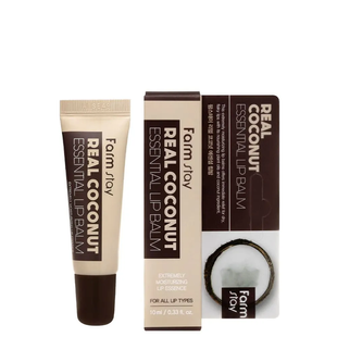 Баьзам для губ увлажняющий и восстанавливающий FARMSTAY REAL COCONUT ESSENTIAL LIP BALM 4871 фото