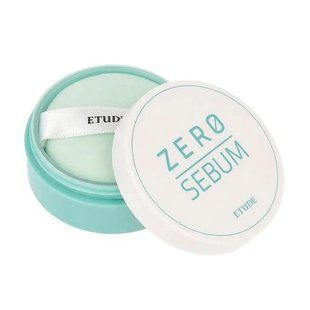 Мінеральна матувальна розсипчаста пудра для обличчя Etude Zero Sebum Drying Powder EH050 фото