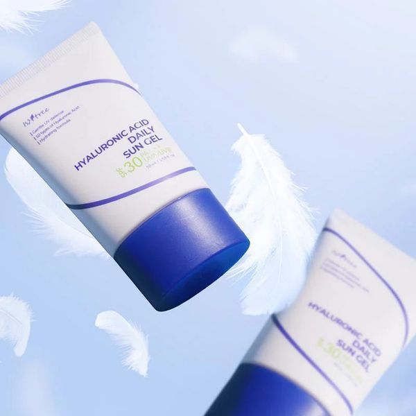 Гель солнцезащитный с гиалурированной кислотой Isntree Hyaluronic Acid Daily Sun Gel SPF 30+ PA++++ M238913 фото