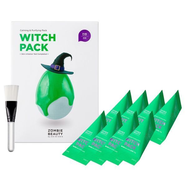 Набір масок для глибокого очищення шкіри із зеленим чаєм Zombie Beauty Witch Pack M237433 фото