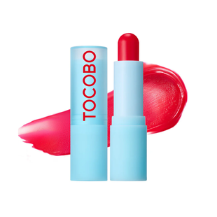 Увлажняющий оттеночный бальзам для губ Tocobo GLASS TINTED LIP BALM 011 FLUSH CHERRY TOC027 фото