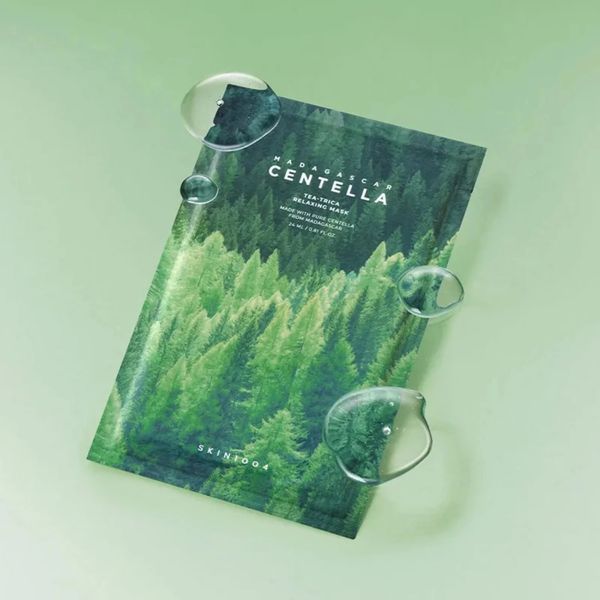 Тканевая маска для лица SKIN1004 Madagascar Centella Tea-Trica Relaxing Mask M239686 фото