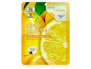 Тканевая маска для лица с экстрактом лимона 3W Clinic Fresh Lemon Mask Sheet BC-00000917 фото