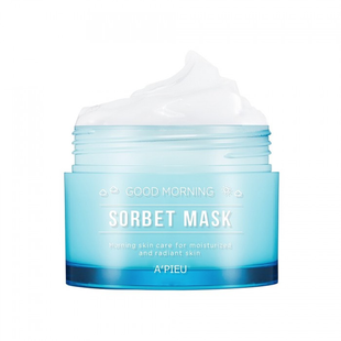 Увлажняющая маска-сорбет для лица A'PIEU Good Morning Sorbet Mask 2488 фото