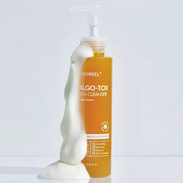 Освежающий гель для очищения кожи Medipeel Algo-Tox Vita Cleanser Vegan Lemon 4936 фото