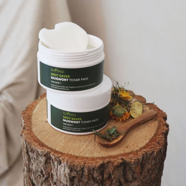 Тонер педы противовоспалительные с полынью Isntree Spot Saver Mugwort Toner Pads M238966 фото