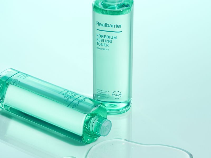 Пилинг-тоник энзимный для борьбы с черными крапинками Real Barrier Pore Bium Peeling Toner M239117 фото